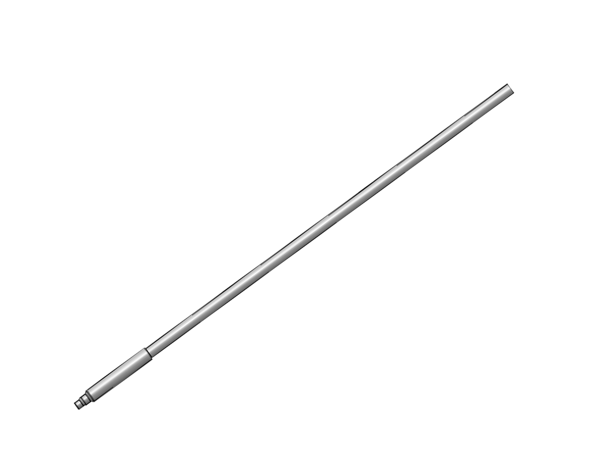 DBS-Führungsrohr, 40 mm vor Zielpunkt, für DBS-Elektrode